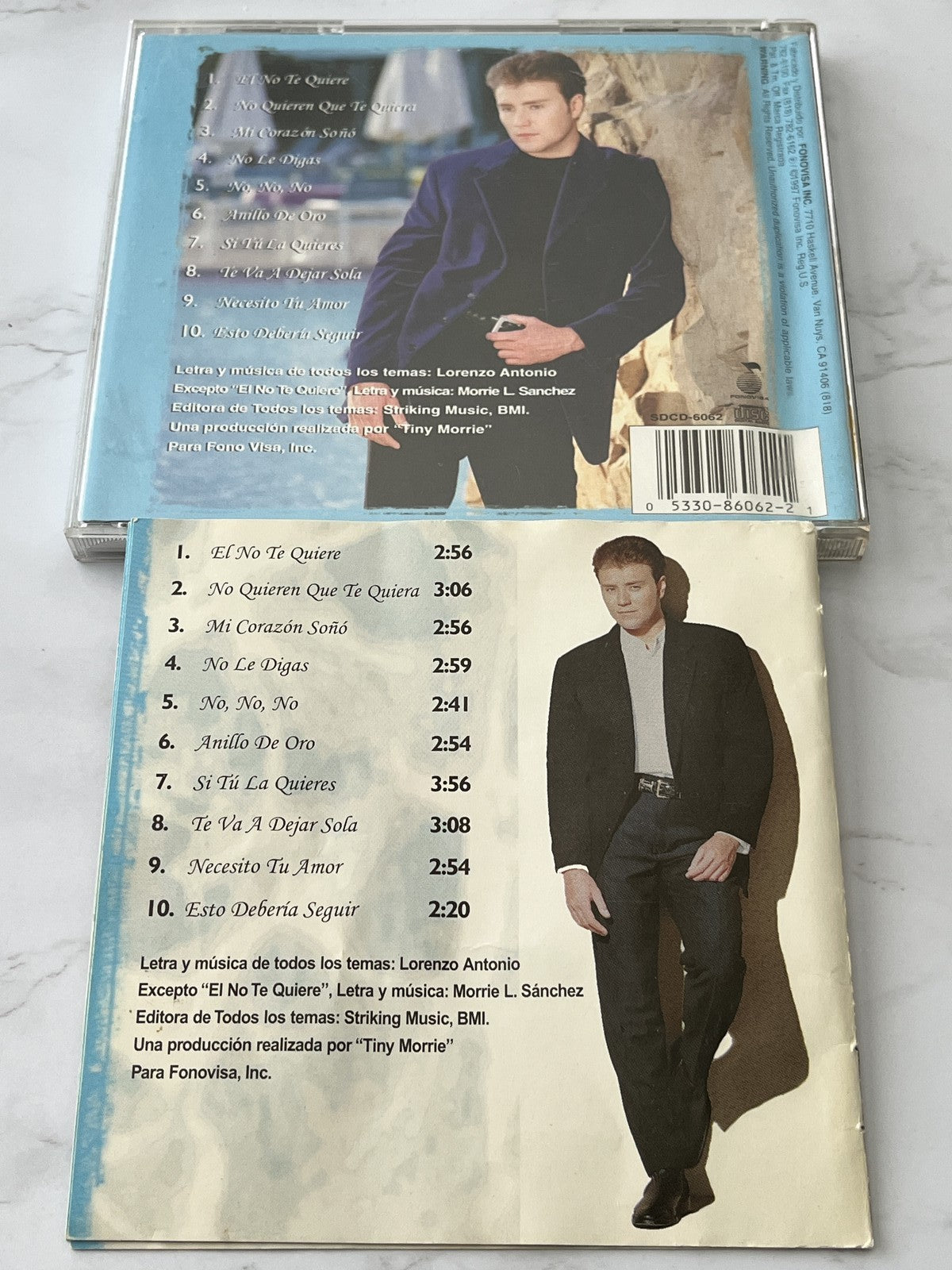 Lorenzo Antonio – El No Te Quiere (1997) [ORIGINAL USA PRESS]