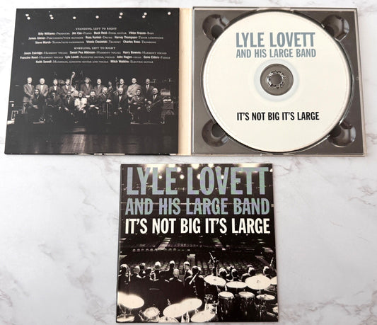 Lyle Lovett – Large Band It's Not Big It's Large (Digipak) (2007)