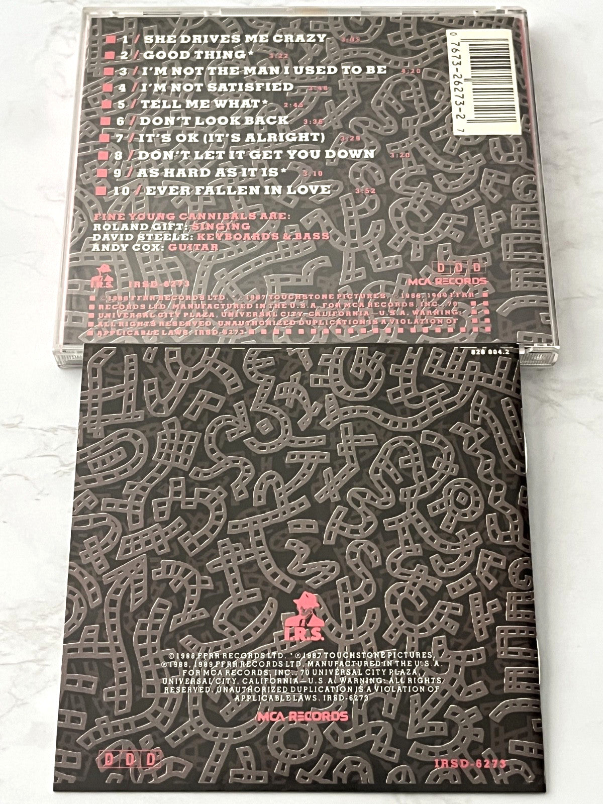 Fine Young Cannibals – The Raw & The Cooked (1989) [ORIGINAL USA PRESS]