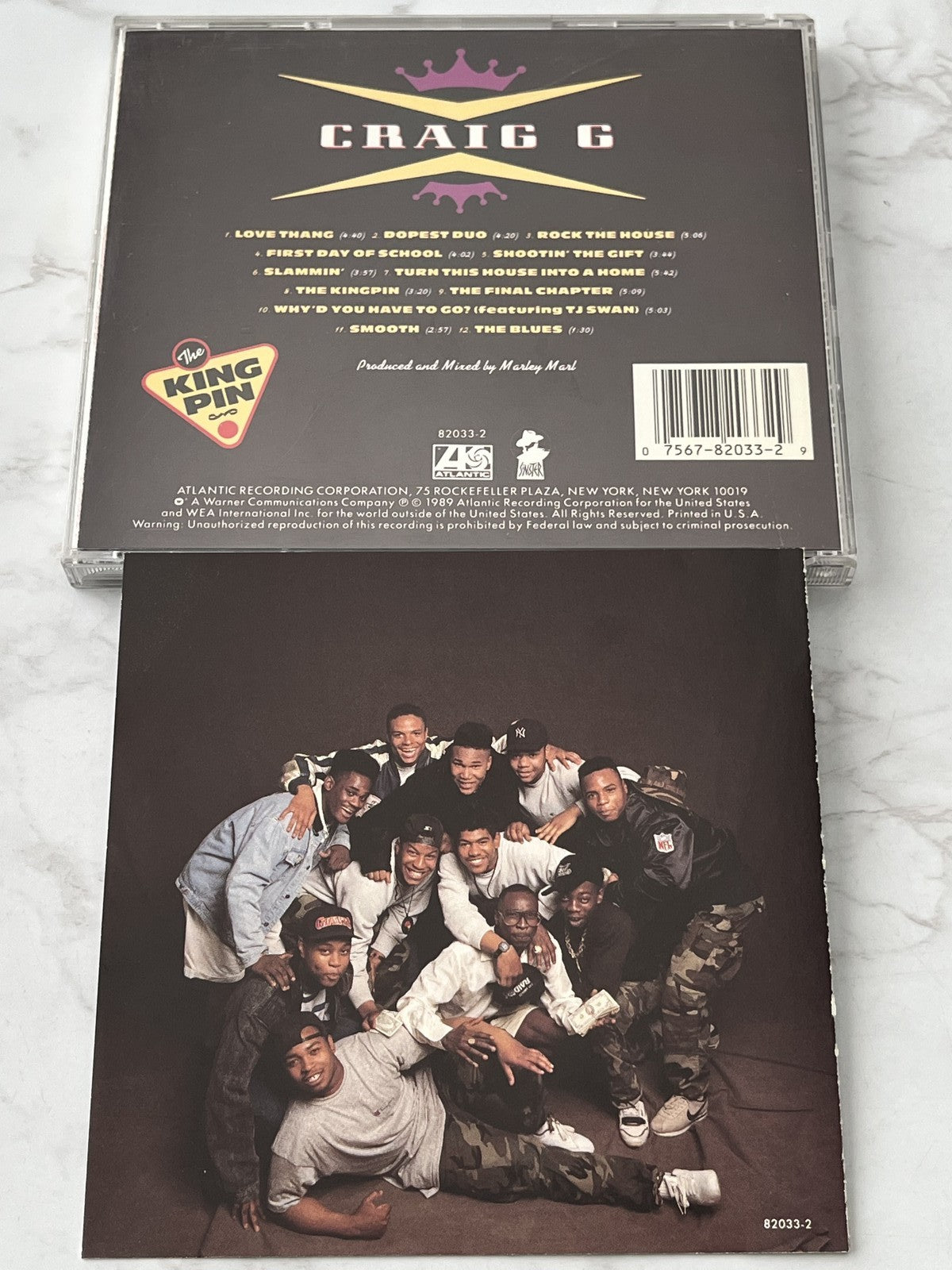 Craig G – The Kingpin (1989) [ORIGINAL USA PRESS]