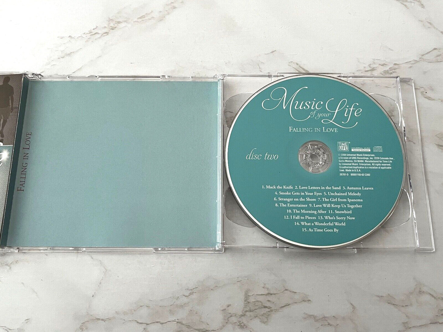 Connie Francis, Etta James, Patsy Cline, The Platters – Time Life Music Of Your Life Falling In Love (1994)