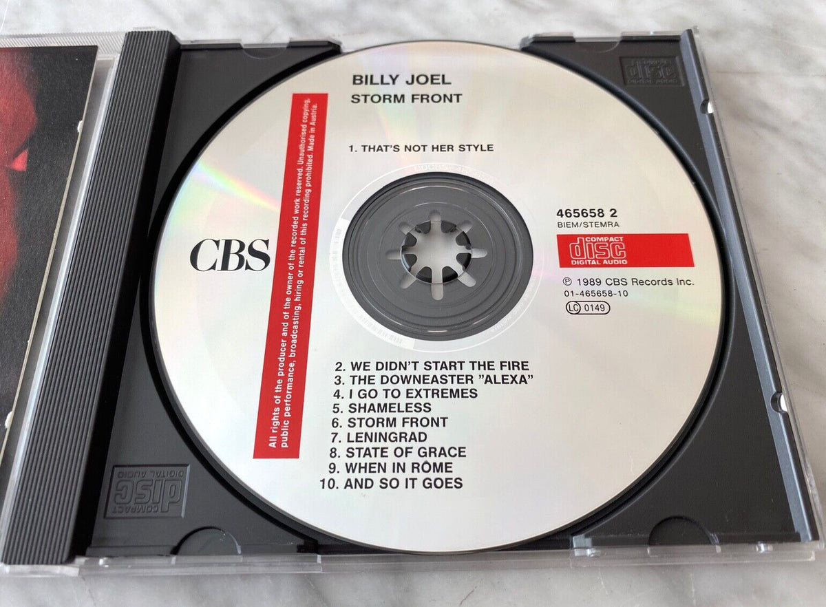 Billy Joel – Storm Front [DADC PRESS]