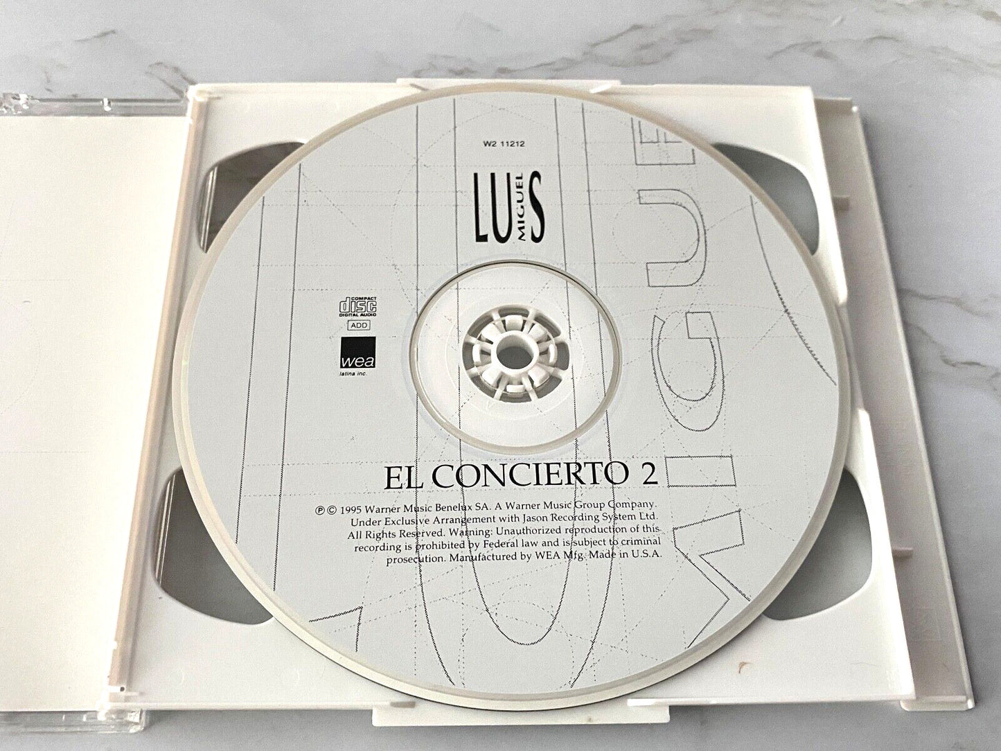 Luis Miguel – En Concierto (1995) [ORIGINAL USA PRESS]