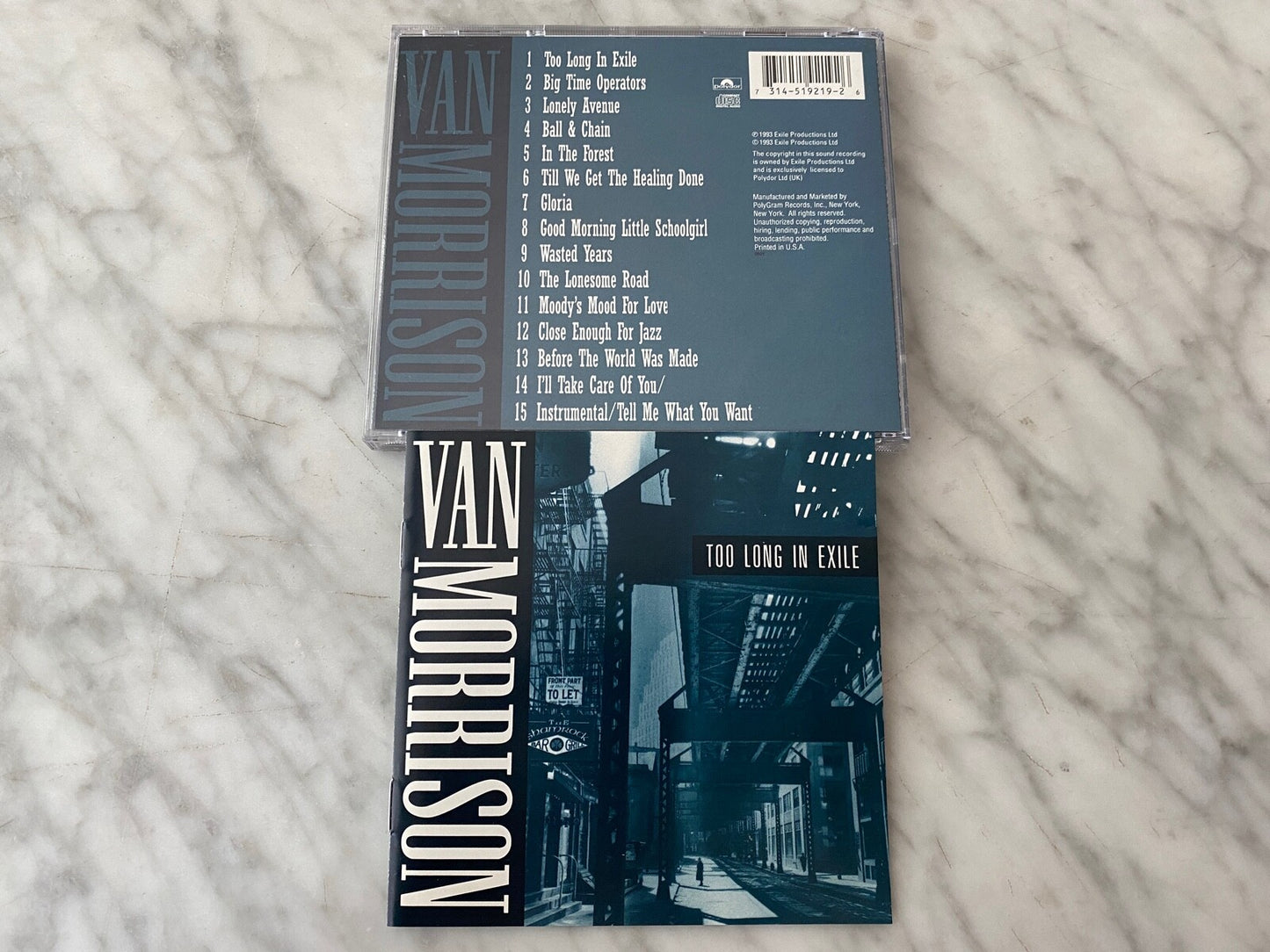 Van Morrison – Too Long In Exile (1993) [ORIGINAL USA PRESS]