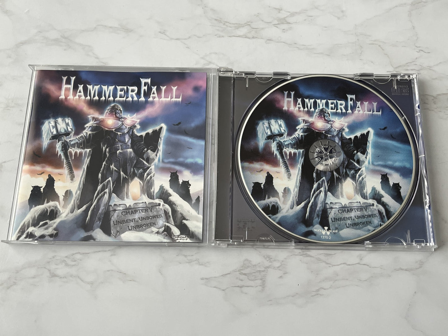 HammerFall – Chapter V Unbent Unbowed Unbroken (2005) [ORIGINAL USA PRESS]