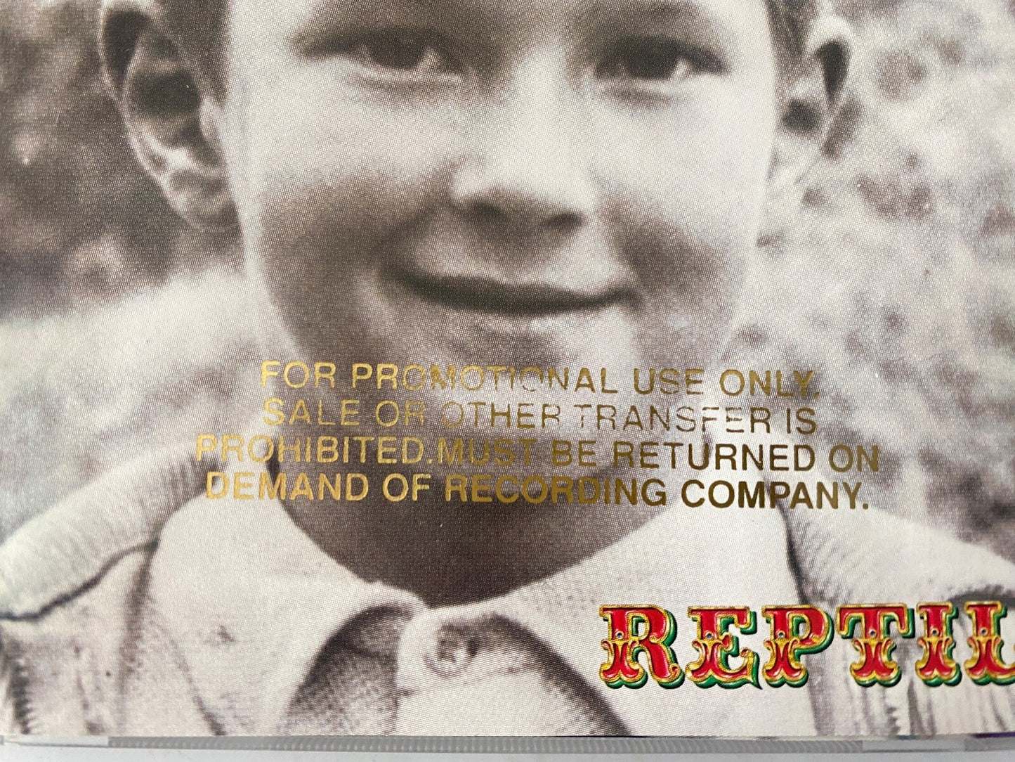 Eric Clapton – Reptile (Promo) (2001) [ORIGINAL USA PRESS]