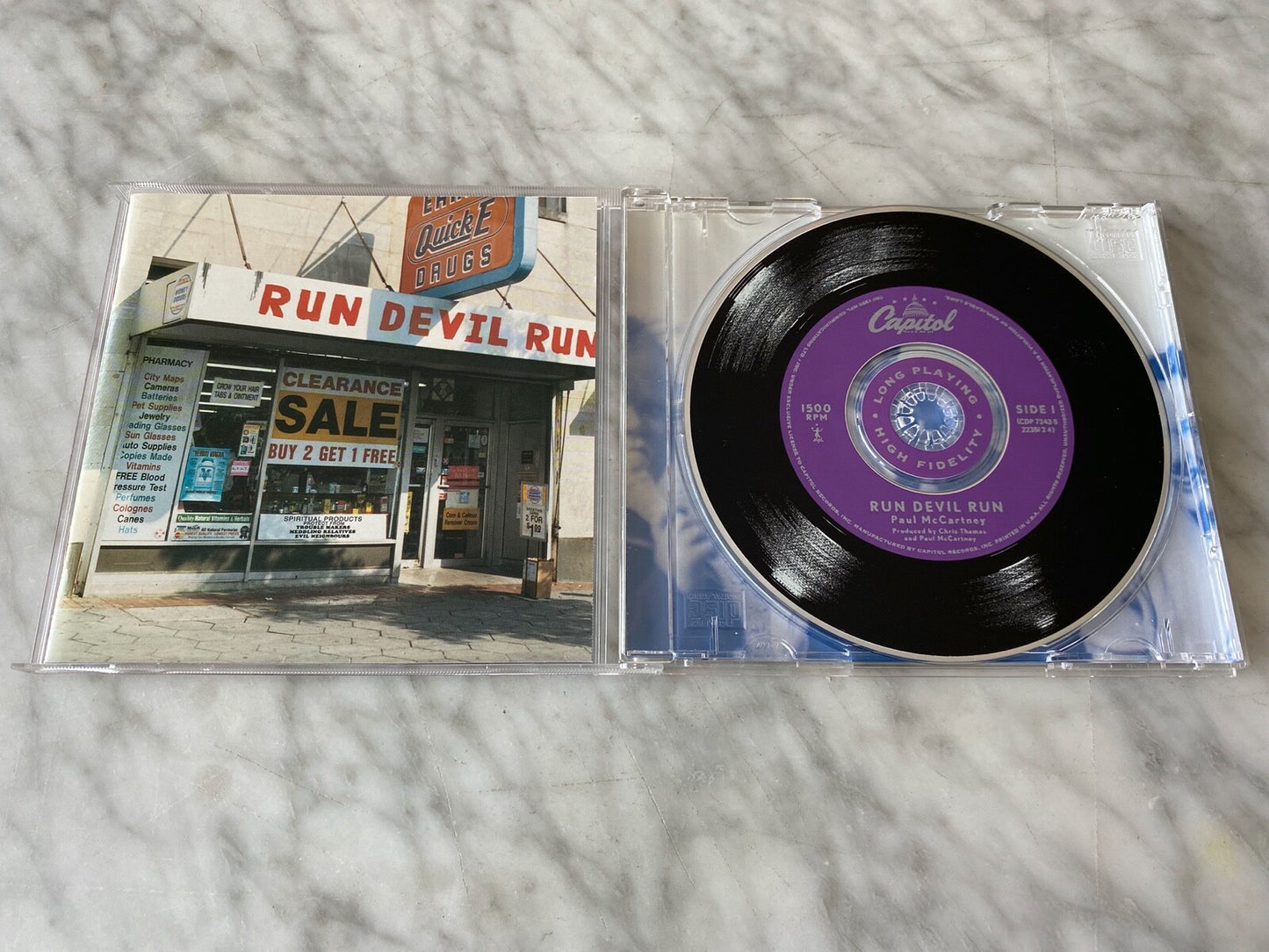 Paul McCartney – Run Devil Run (1999) [ORIGINAL USA PRESS]