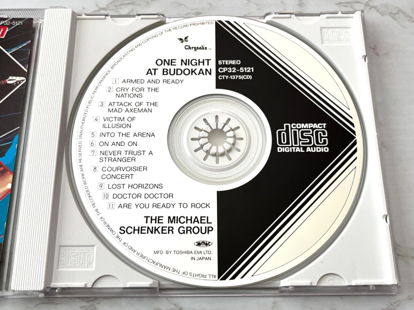 Michael Schenker – Group One Night At Budokan (1986) [JAPAN TARGET ERA]