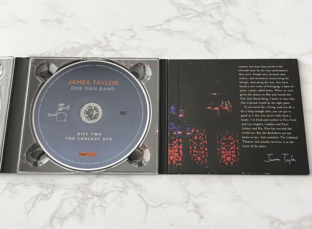 James Taylor – One Man Band (Digipak, CD/DVD) (2007)