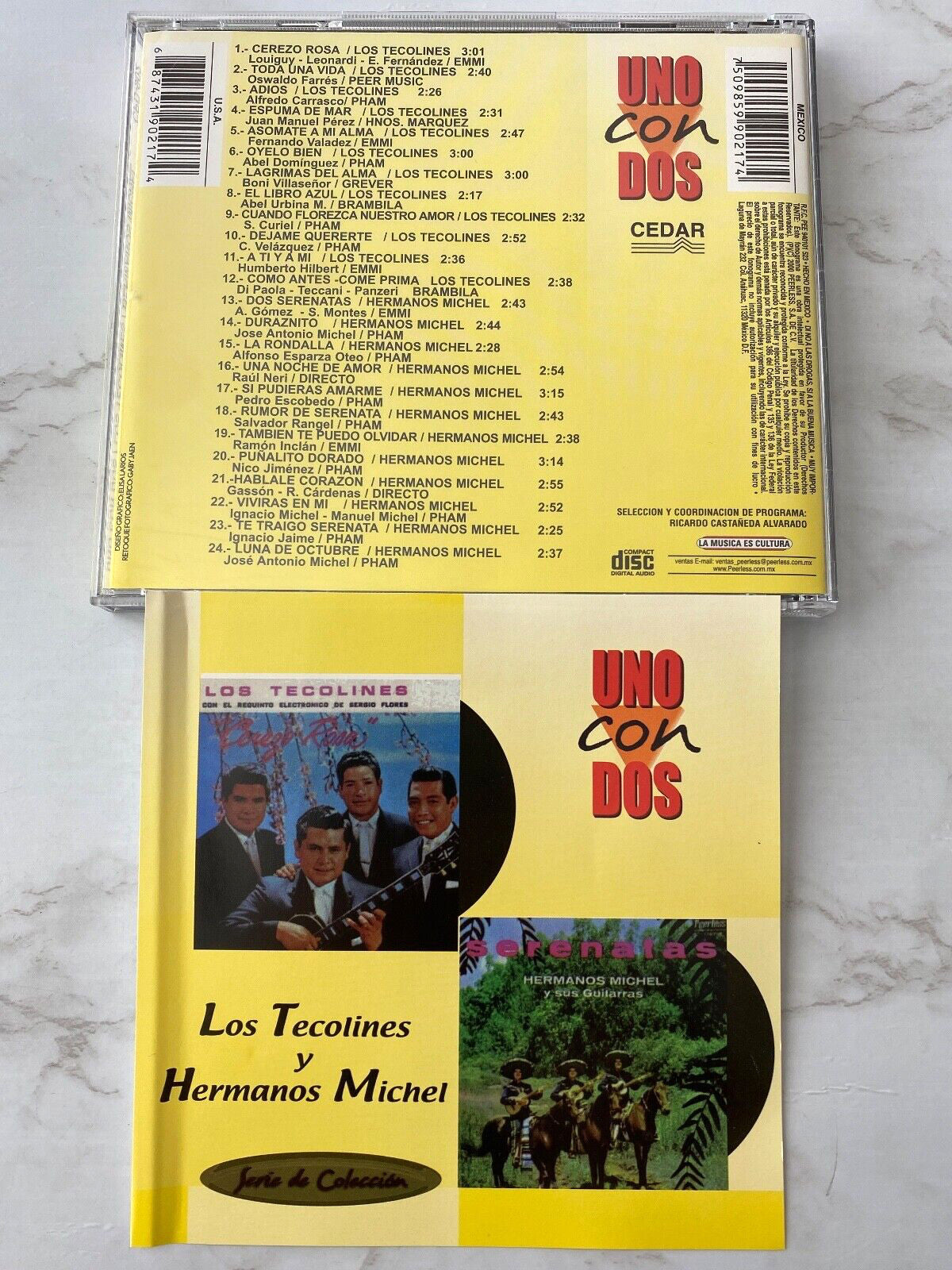 Hermanos Michel, Los Tecolines – Y Hermanos Michel Uno Con Dos (2000) [ORIGINAL MEXICO PRESS]