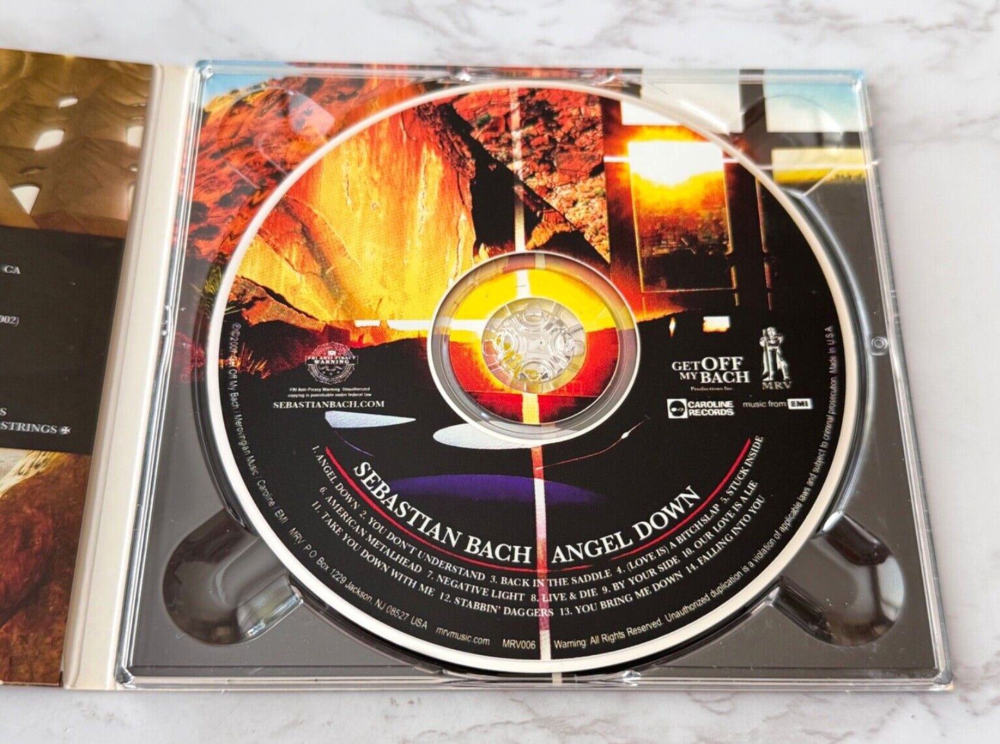 Sebastian Bach – Sebastian Back Angel Down (Digipak) (2007)