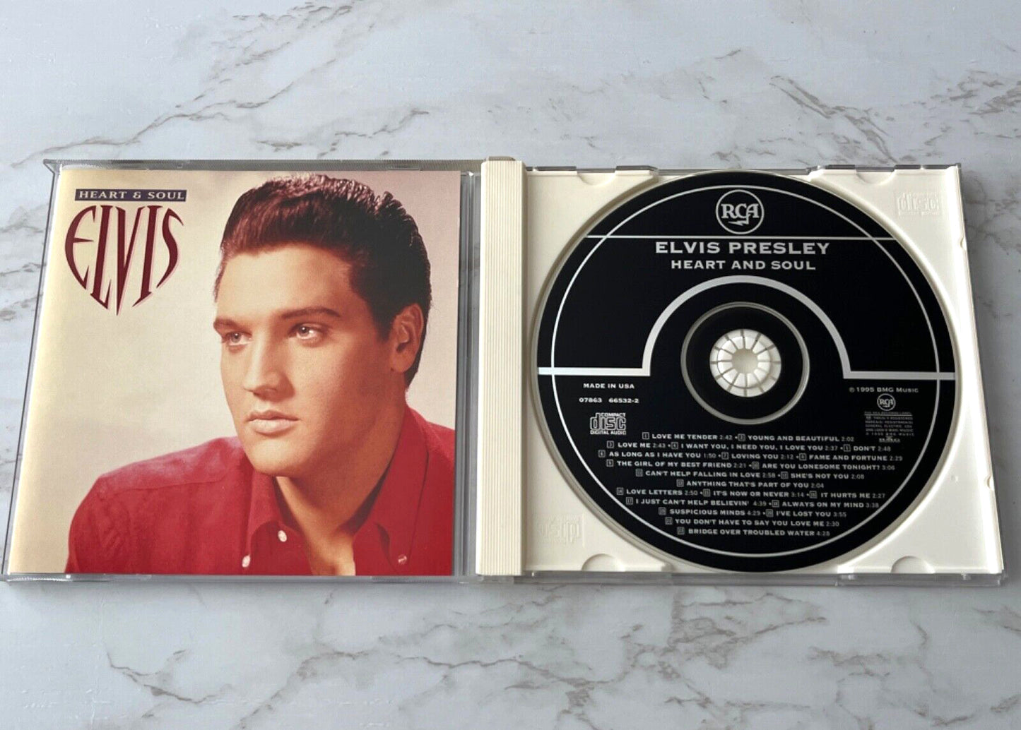 Elvis Presley – Heart And Soul (1995) [ORIGINAL USA PRESS]