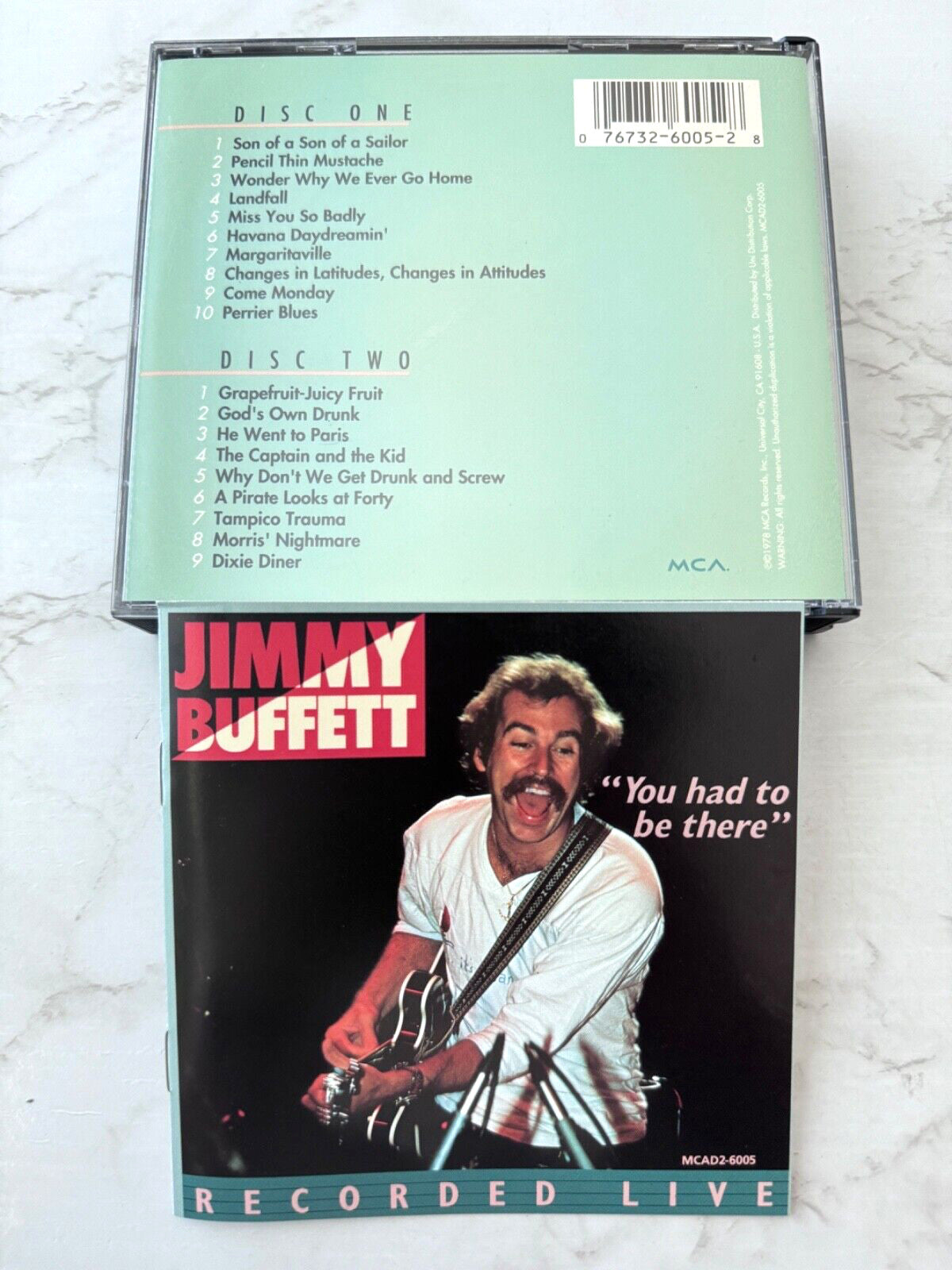 Jimmy Buffett – You Had To Be There [JVC PRESS]