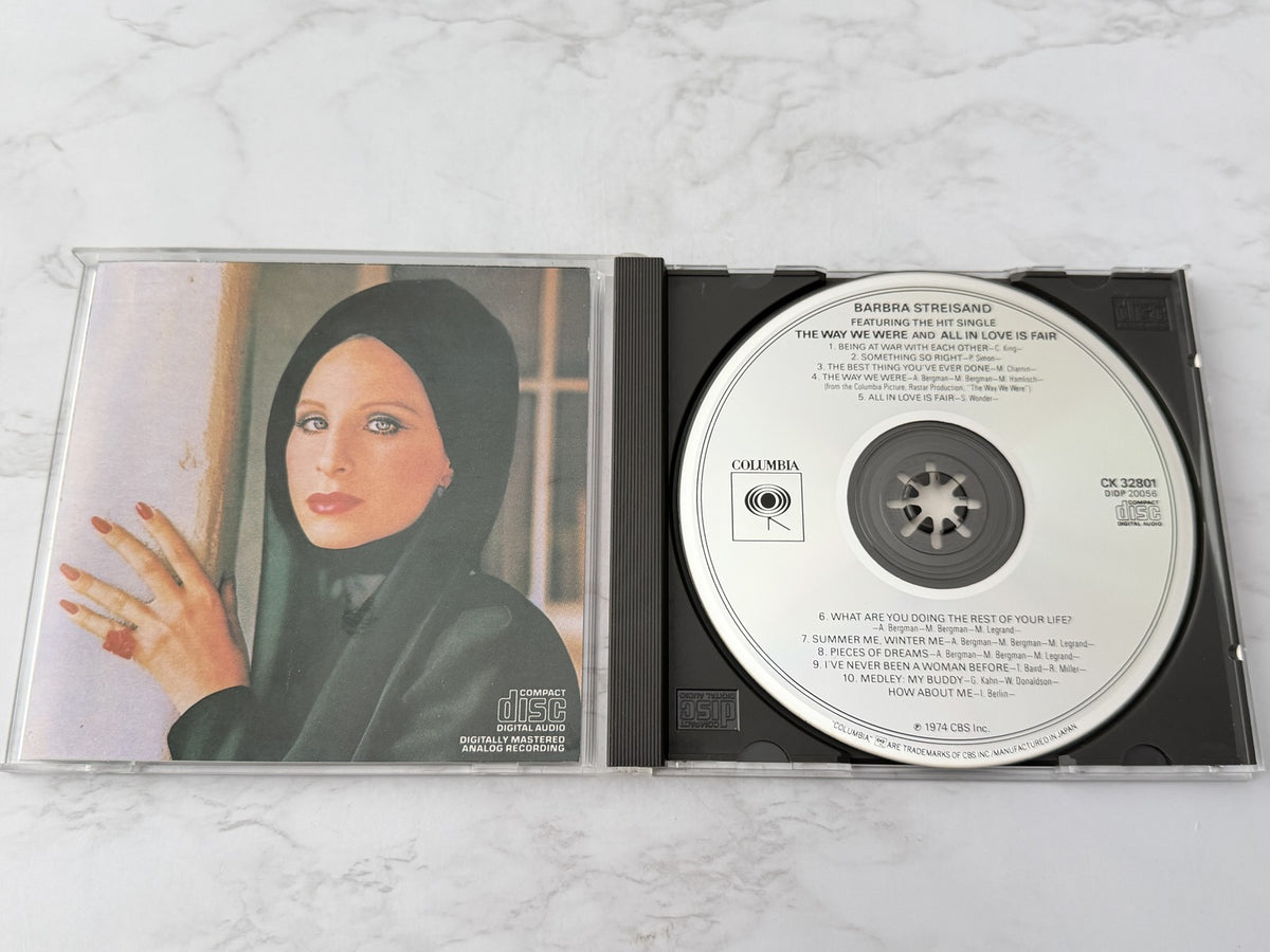 Barbra Streisand – The Way We Were (1984) [JAPAN TARGET ERA]