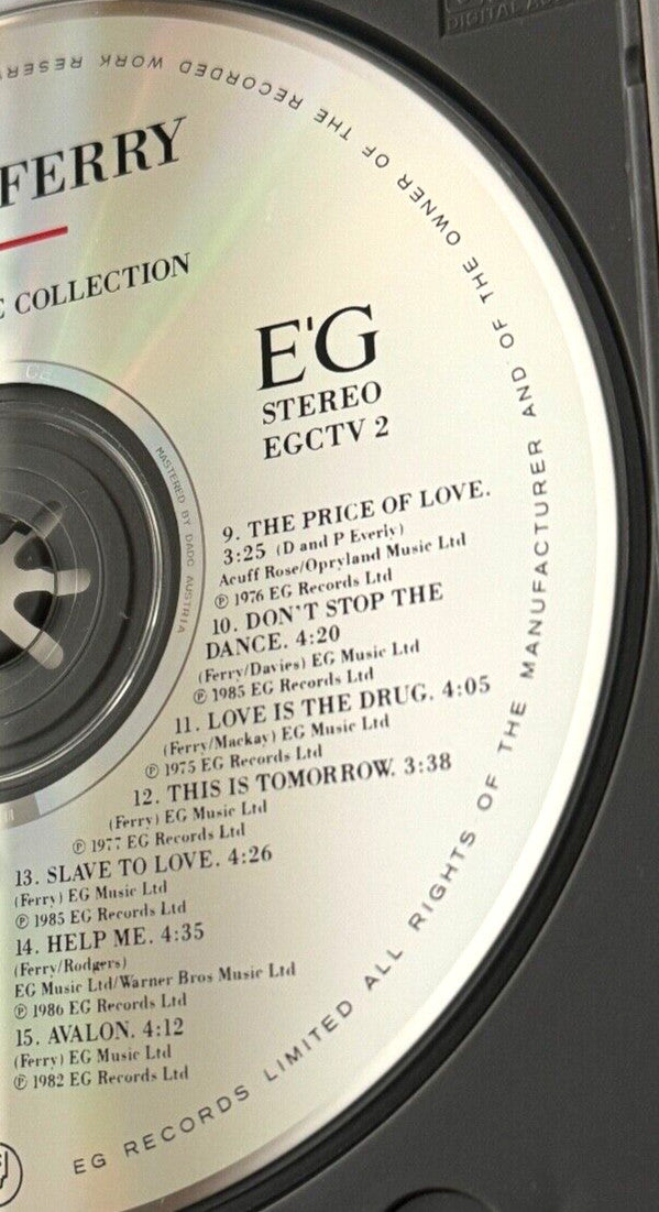 Bryan Ferry – The Ultimate Collection (1988) [DADC PRESS]