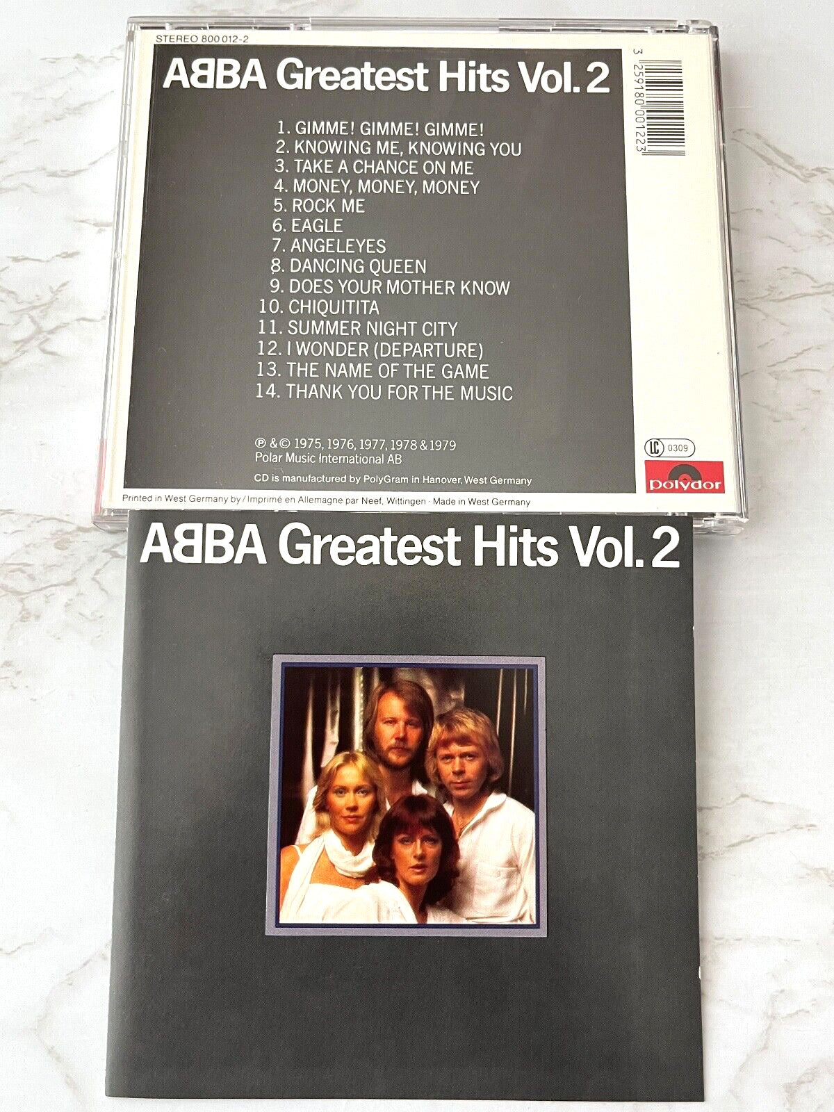 ABBA – Greatest Hits Vol. 2 (1984) [W GERMANY TARGET ERA]