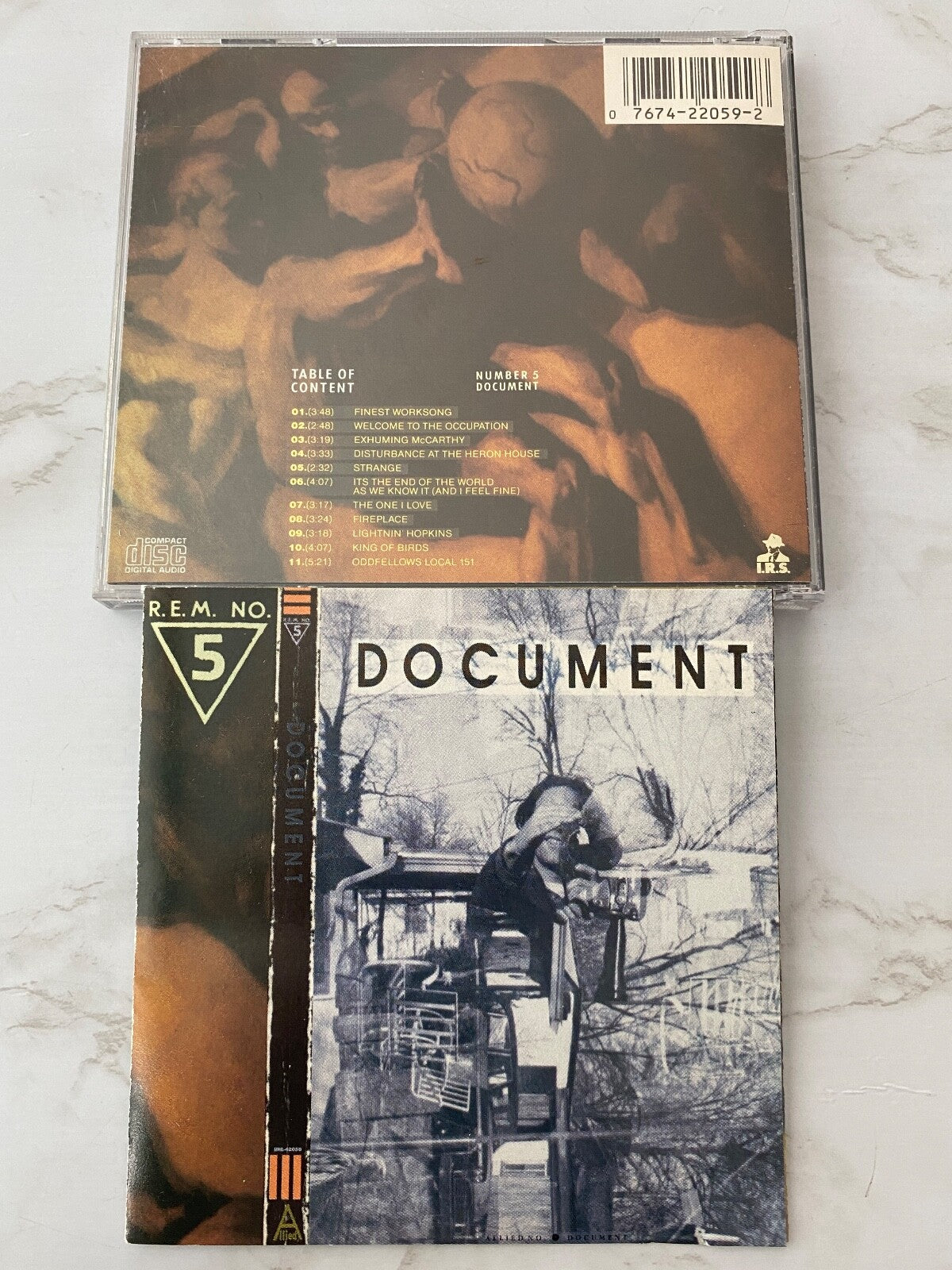 R.E.M. – Document (1987) [JAPAN TARGET ERA]