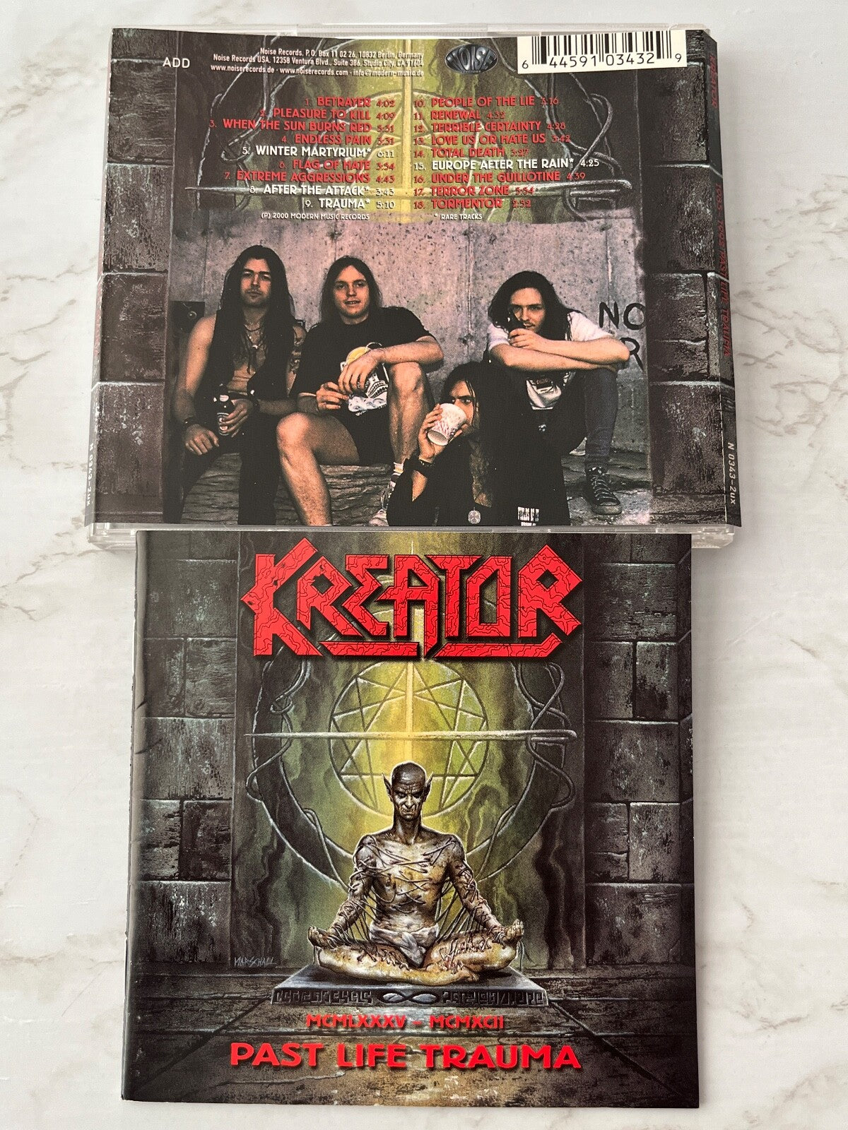 Kreator – 1985-1992 Past Life Trauma (2001) [ORIGINAL USA PRESS]