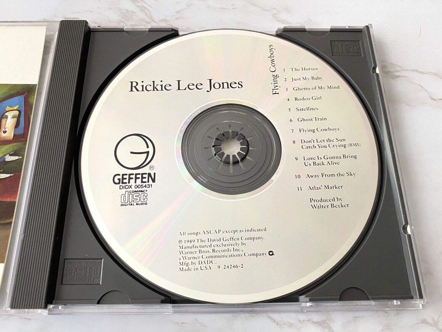 Rickie Lee Jones – Flying Cowboys (1989) [ORIGINAL USA PRESS]