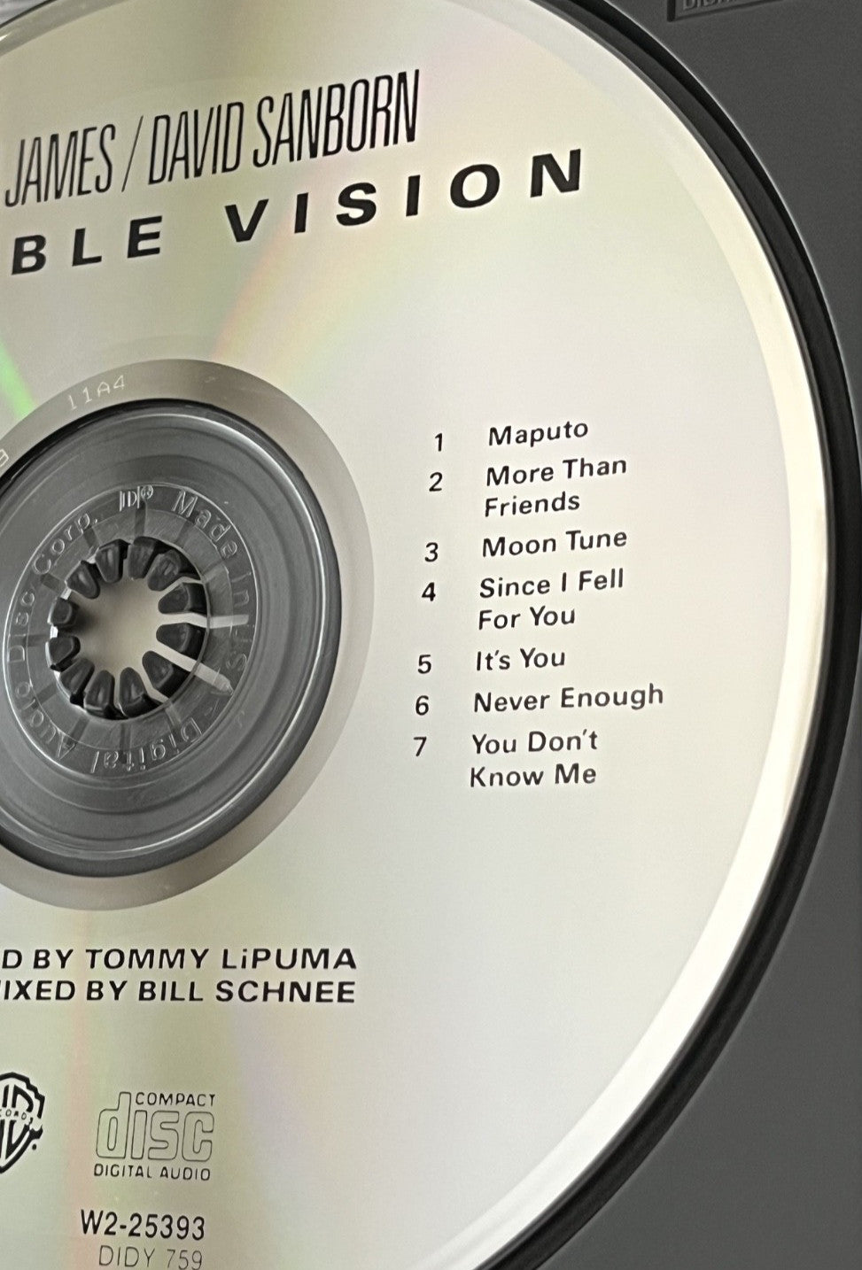 Bob James, David Sanborn – Double Vision (1986) [DADC PRESS]