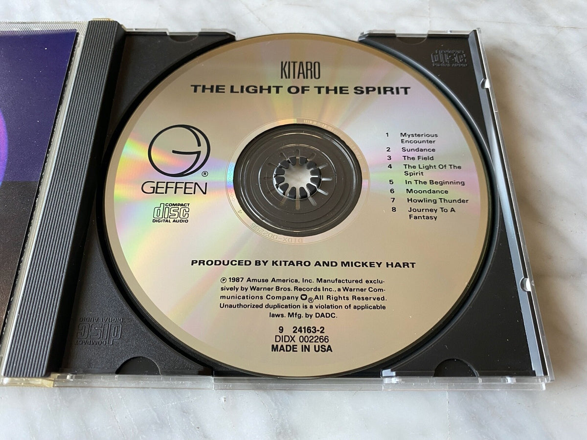 Kitaro – The Light Of The Spirit (1987) [DADC PRESS]