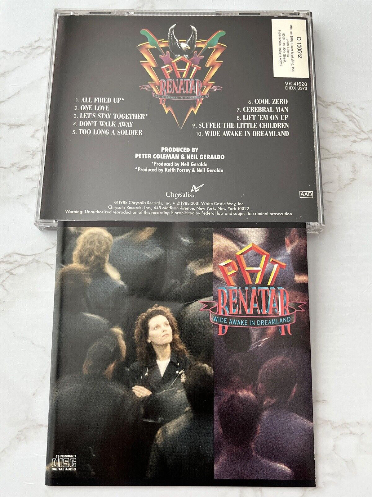 Pat Benatar – Wide Awake In Dreamland (1988) [ORIGINAL USA PRESS]