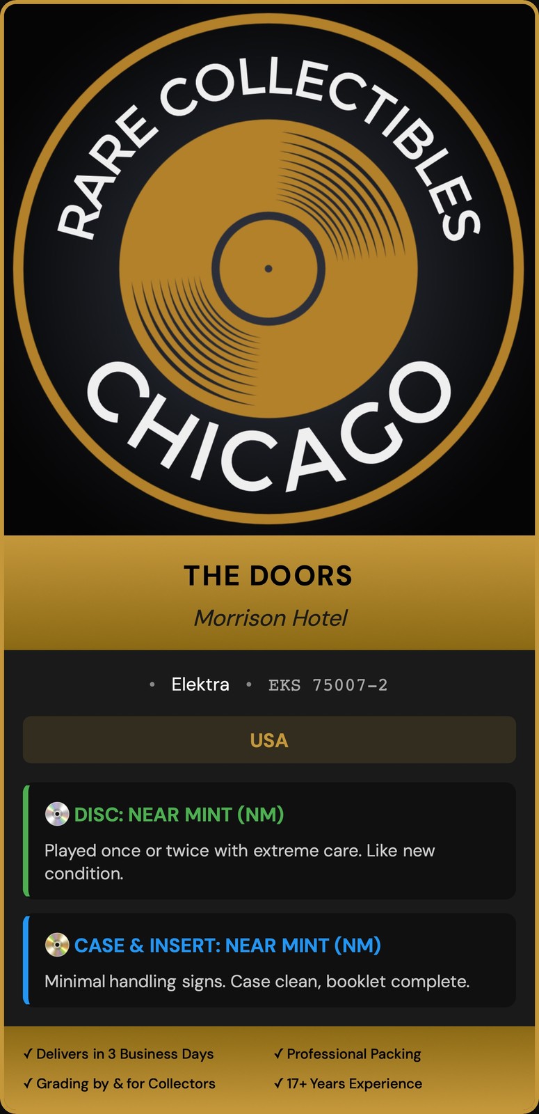 The Doors – Morrison Hotel