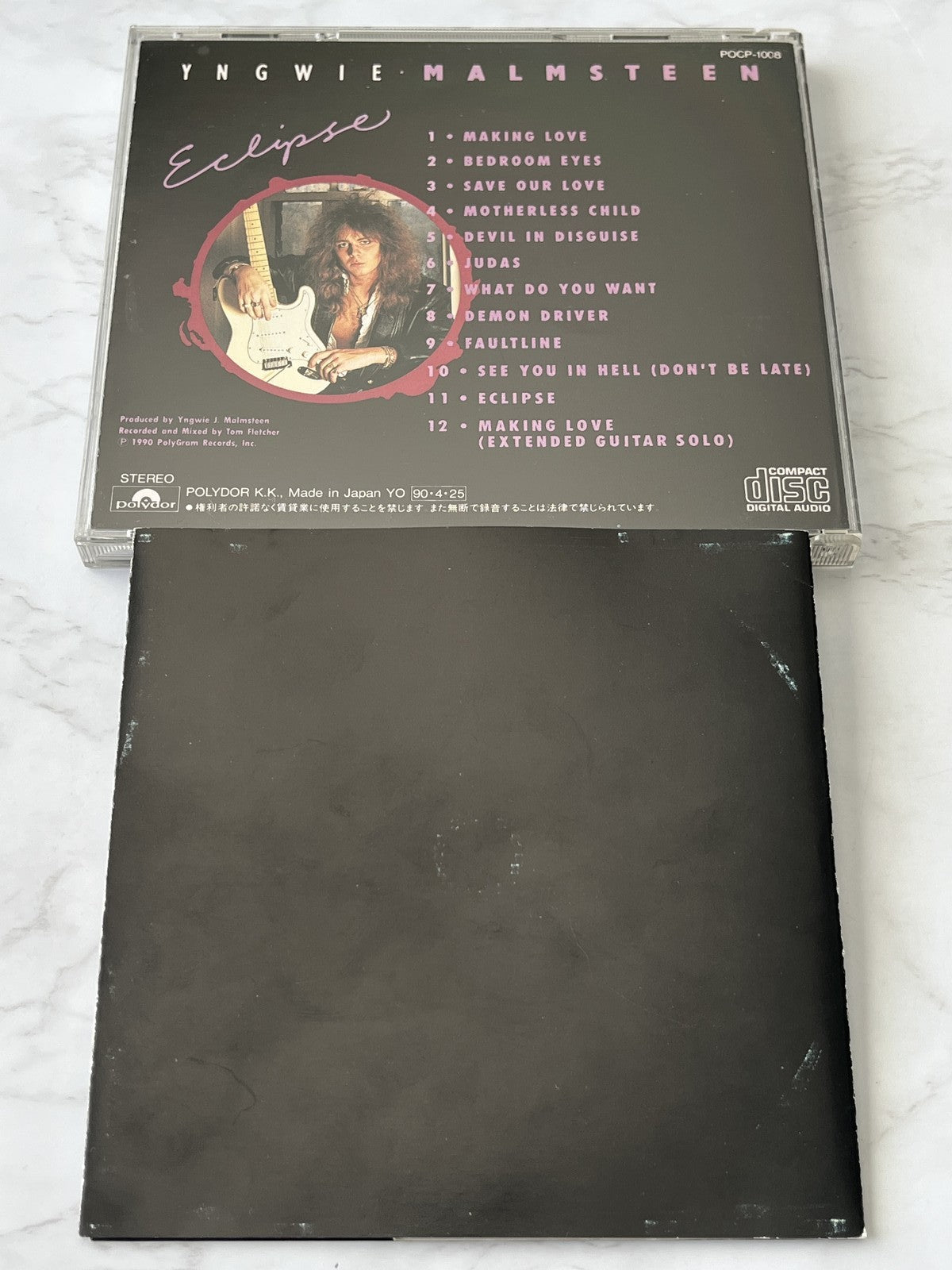 Yngwie Malmsteen – Eclipse (OBI) (1990) [JAPAN TARGET ERA]