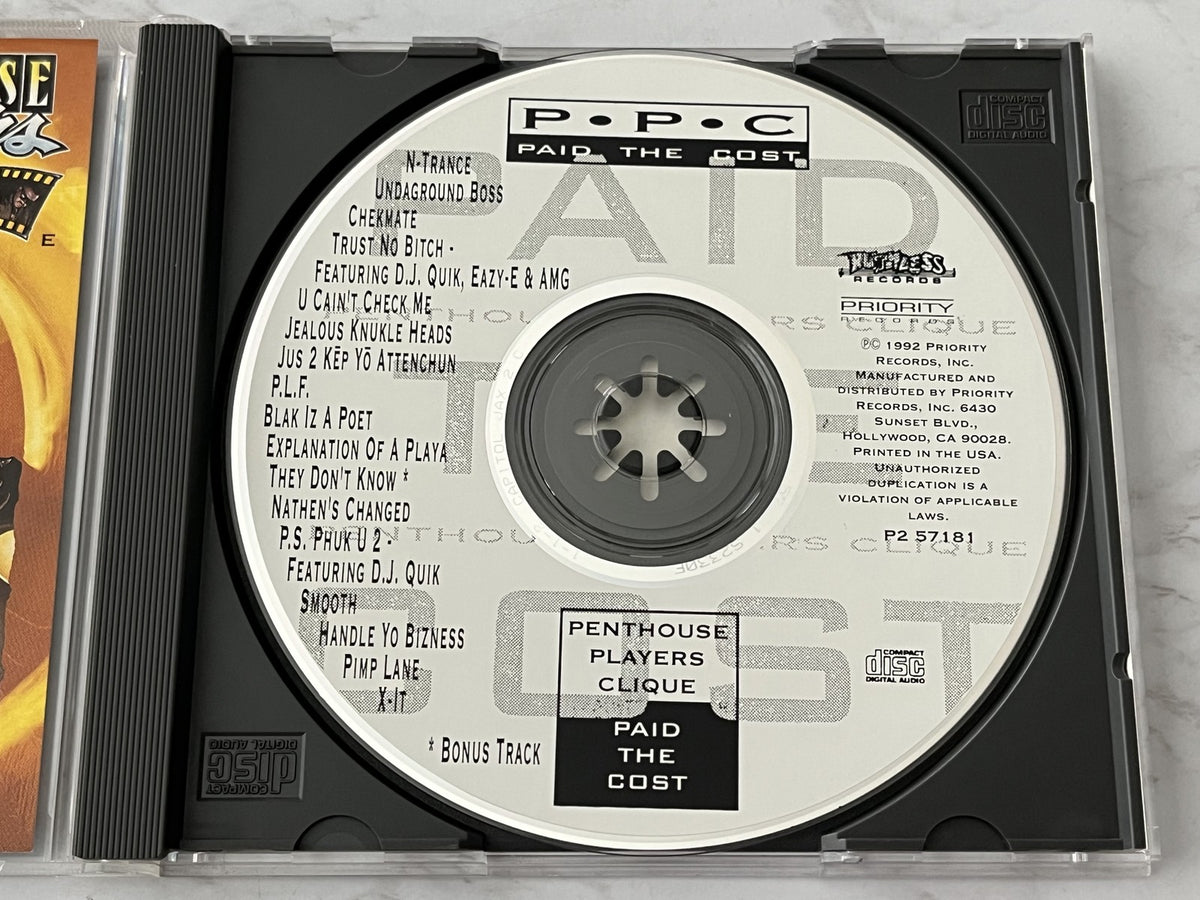 Penthouse Players Clique – Paid the Cost (1992) [USA CAPITOL PRESS]