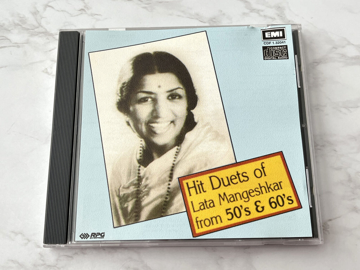 Lata Mangeshkar – Hit Duets From 50's & 60's (1989) [UK PRESS]