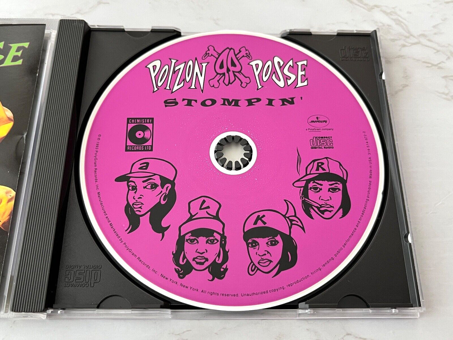 Poizon Posse – Stompin' (Promo) (1993) [ORIGINAL USA PRESS]