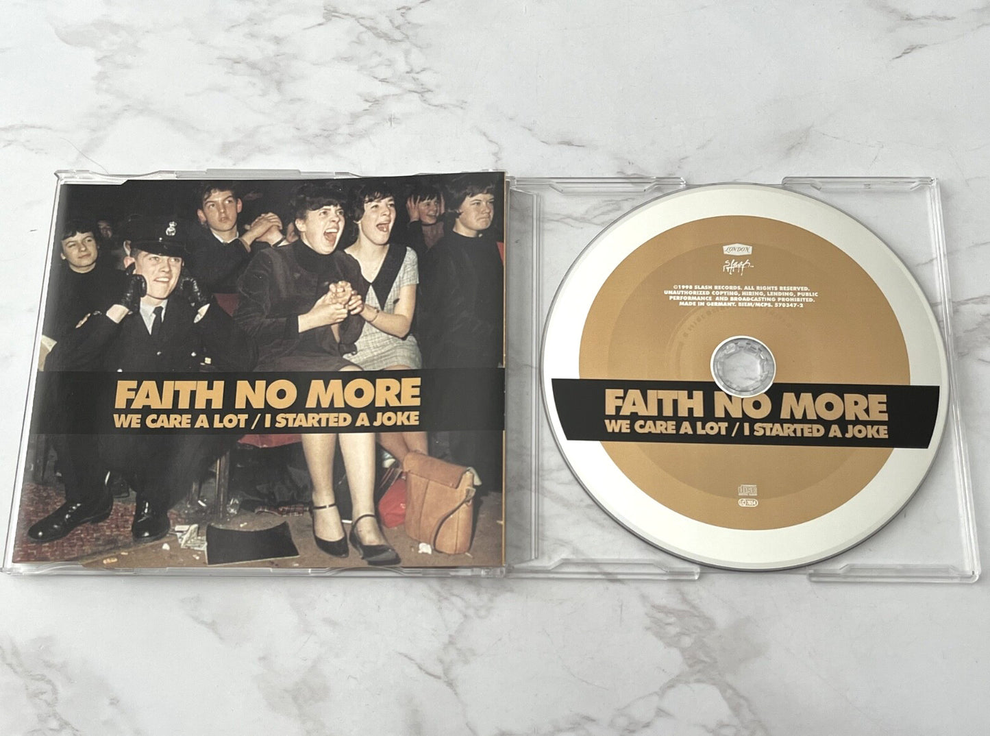 Faith No More – We Care A Lot/I Started A Joke (1998) [GERMAN PRESS]
