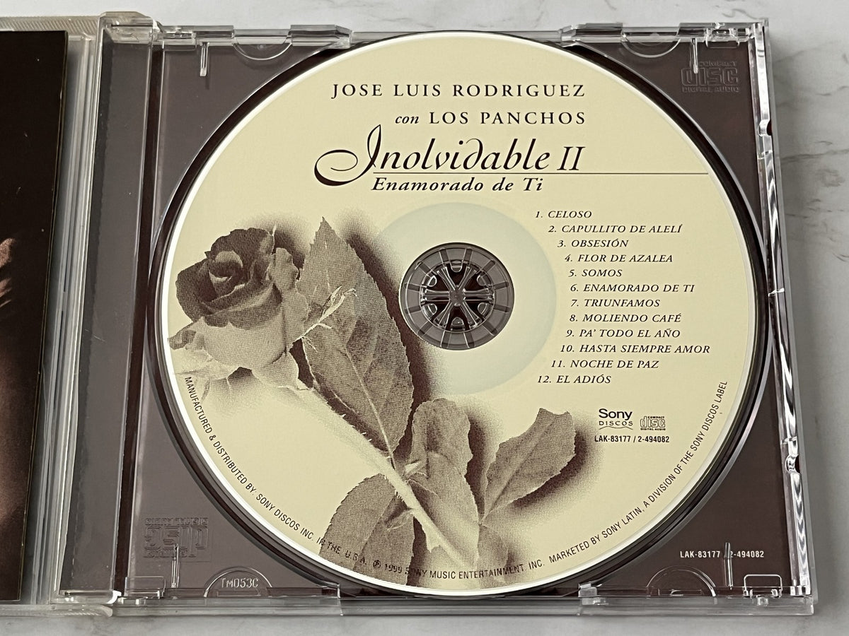 Jose Luis Rodriguez Con Los Panchos – Inolvidable II Enamorado De Ti (1999)