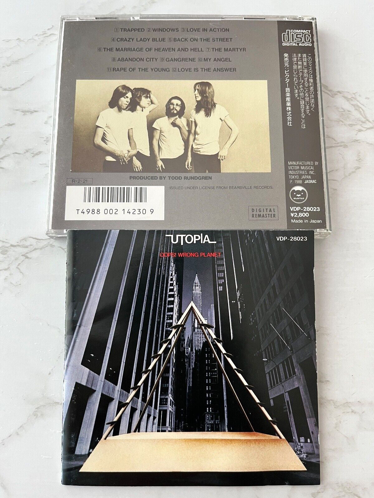 Utopia – Oops Wrong Planet (1988) [JAPAN TARGET ERA]
