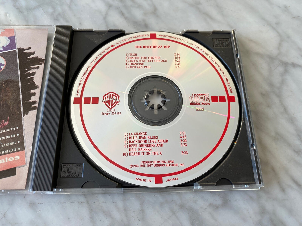 ZZ Top – The Best Of [ORIGINAL JAPAN PRESS]