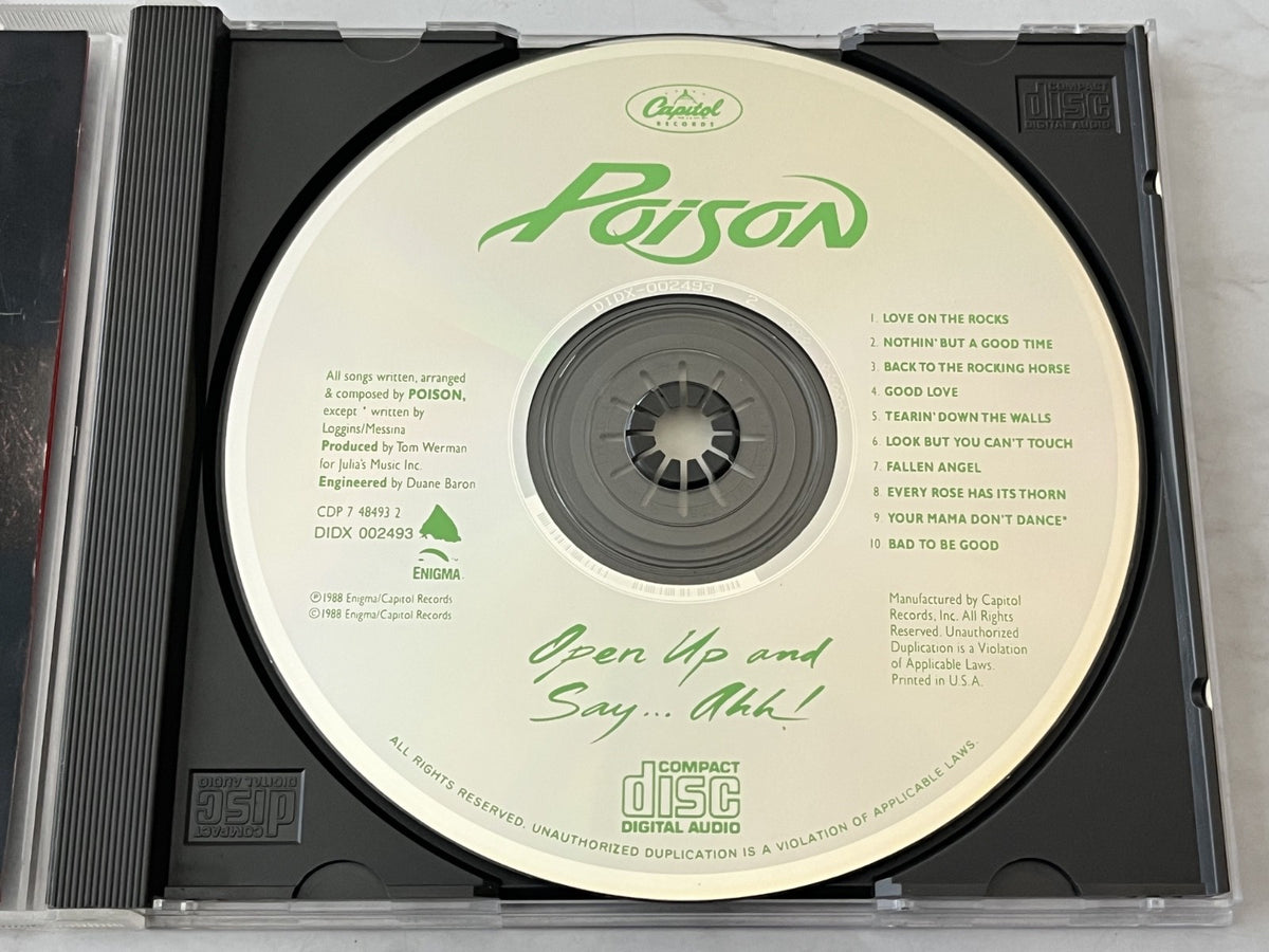 Poison – Open Up And Say Ahh! [DADC PRESS]