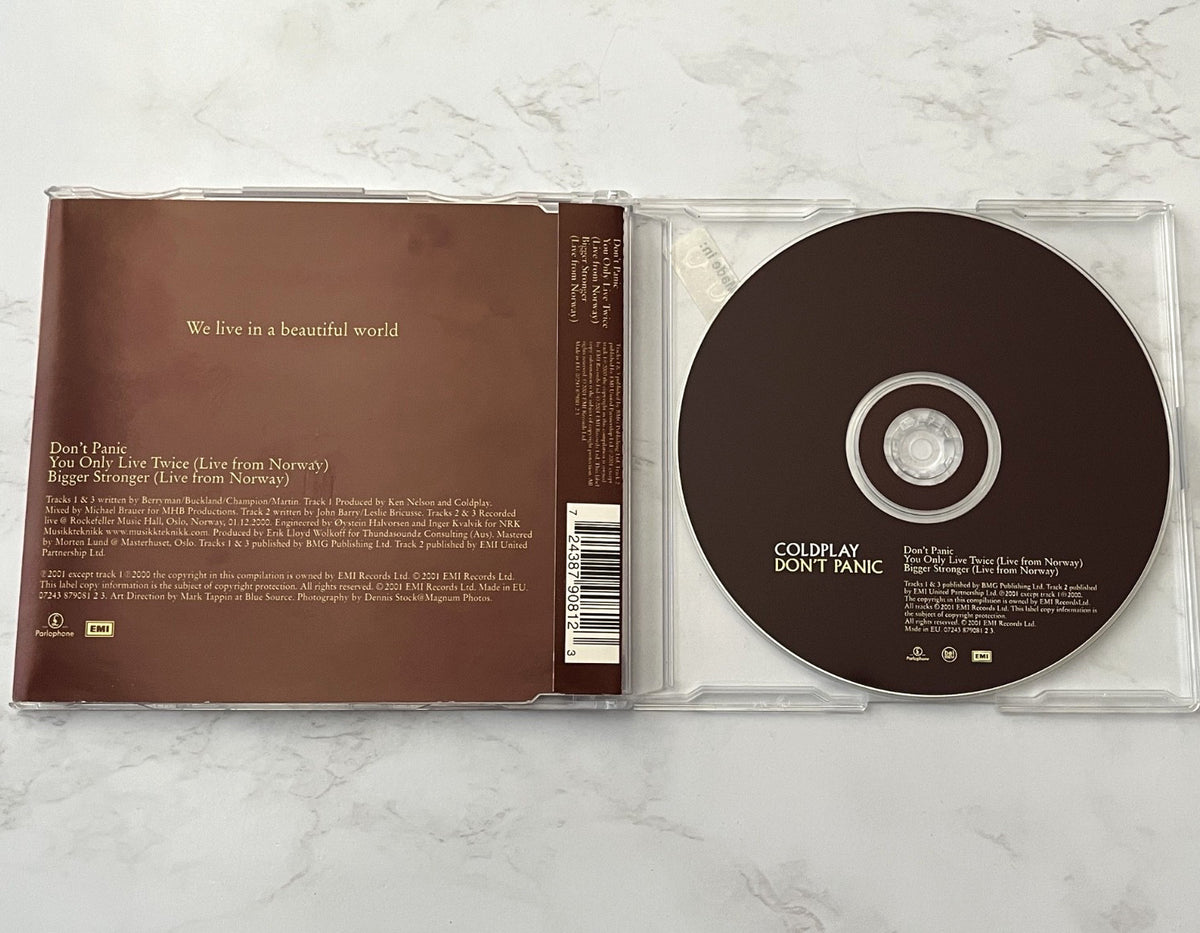 Coldplay – Don't Panic (Maxi Single) (2001)