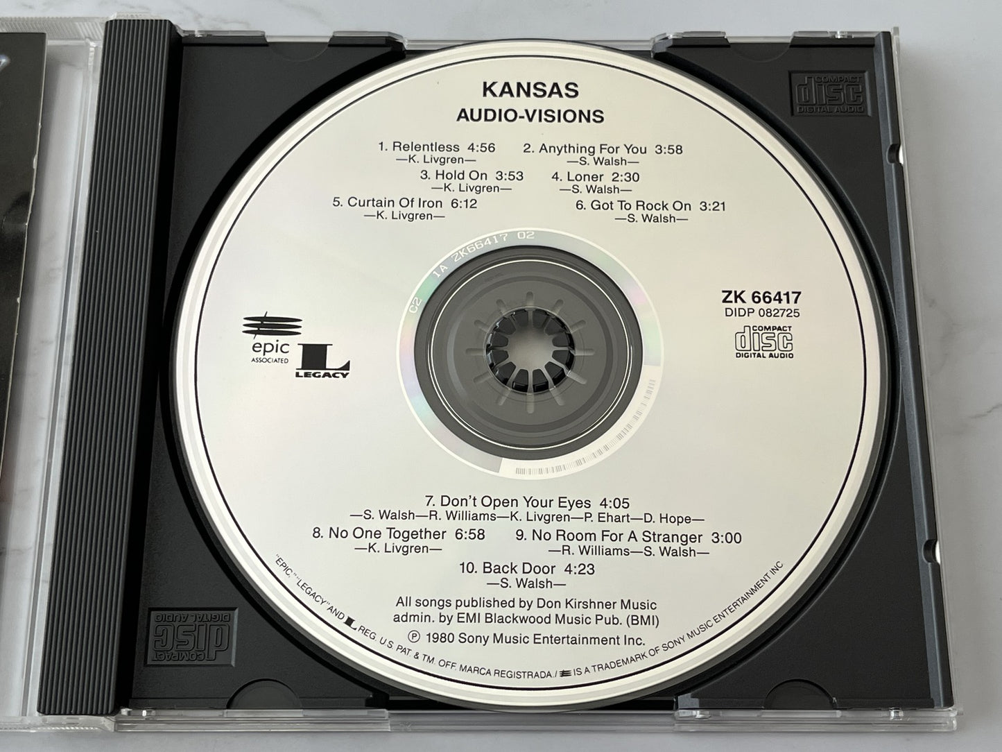 Kansas – Audio Visions