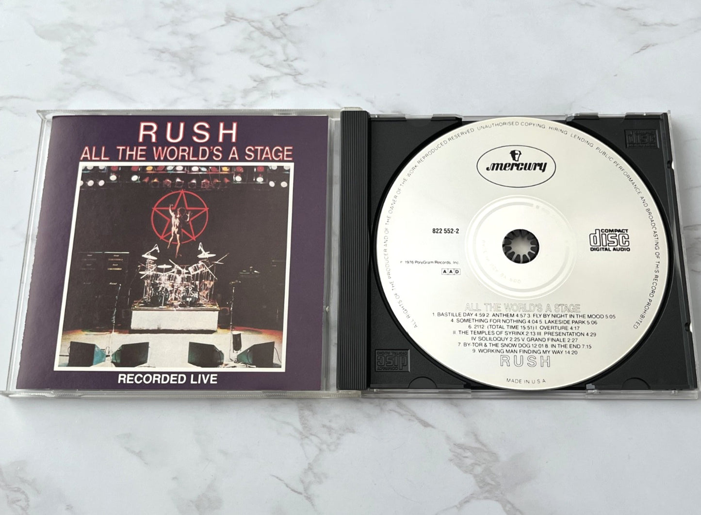 Rush – All The World's A Stage [PDO PRESS]