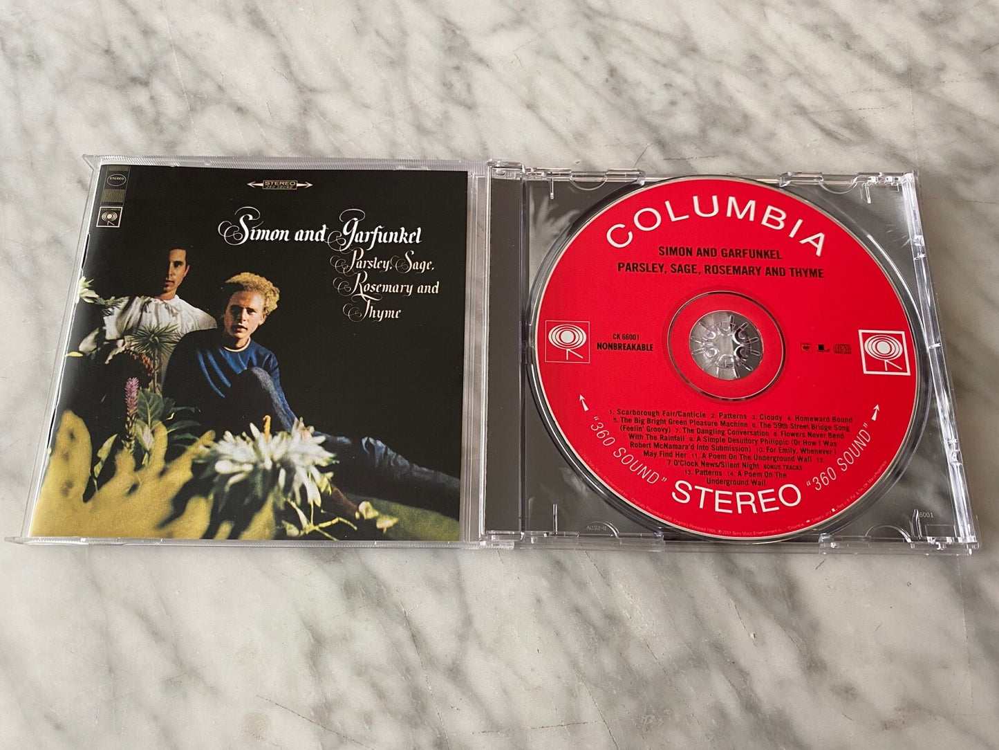 Simon & Garfunkel – Parsley Sage Rosemary Thyme Bridge Over Troubled Water (2008)