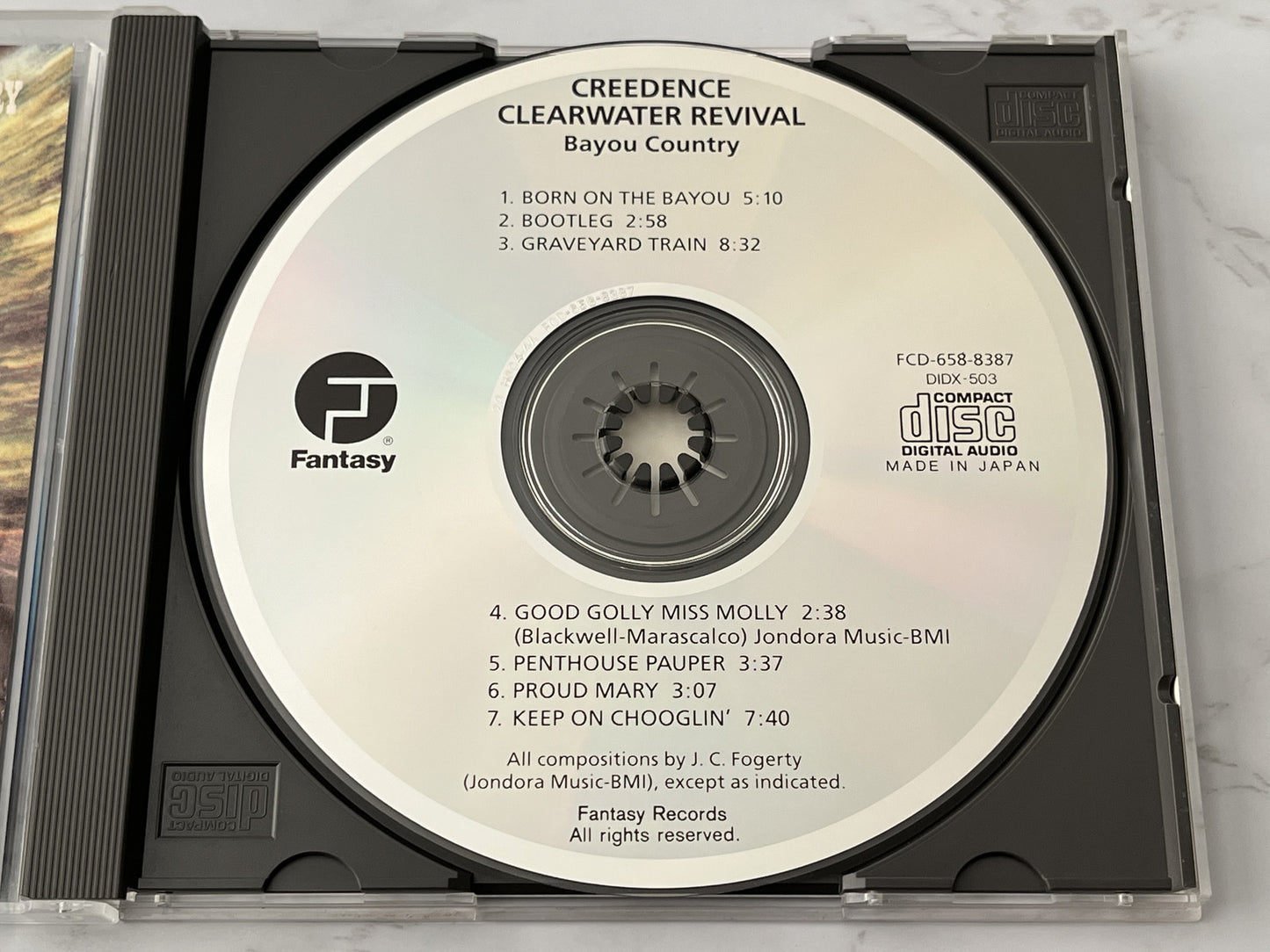 Creedence Clearwater Revival – Bayou Country (1986) [JAPAN TARGET ERA]