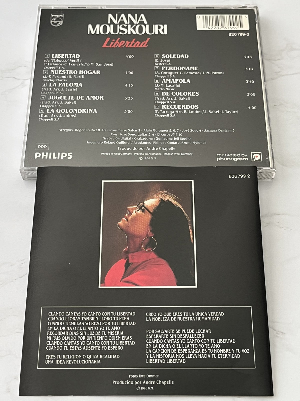 Nana Mouskouri – Libertad (1986) [W GERMANY TARGET ERA]