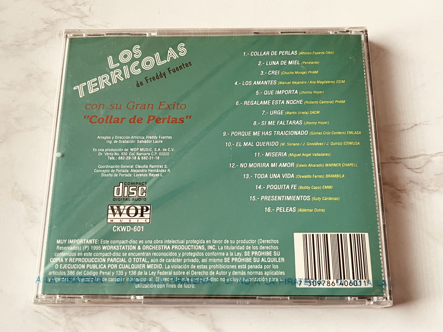 Los Terricolas – Collar De Perlas (1995) [ORIGINAL MEXICO PRESS]