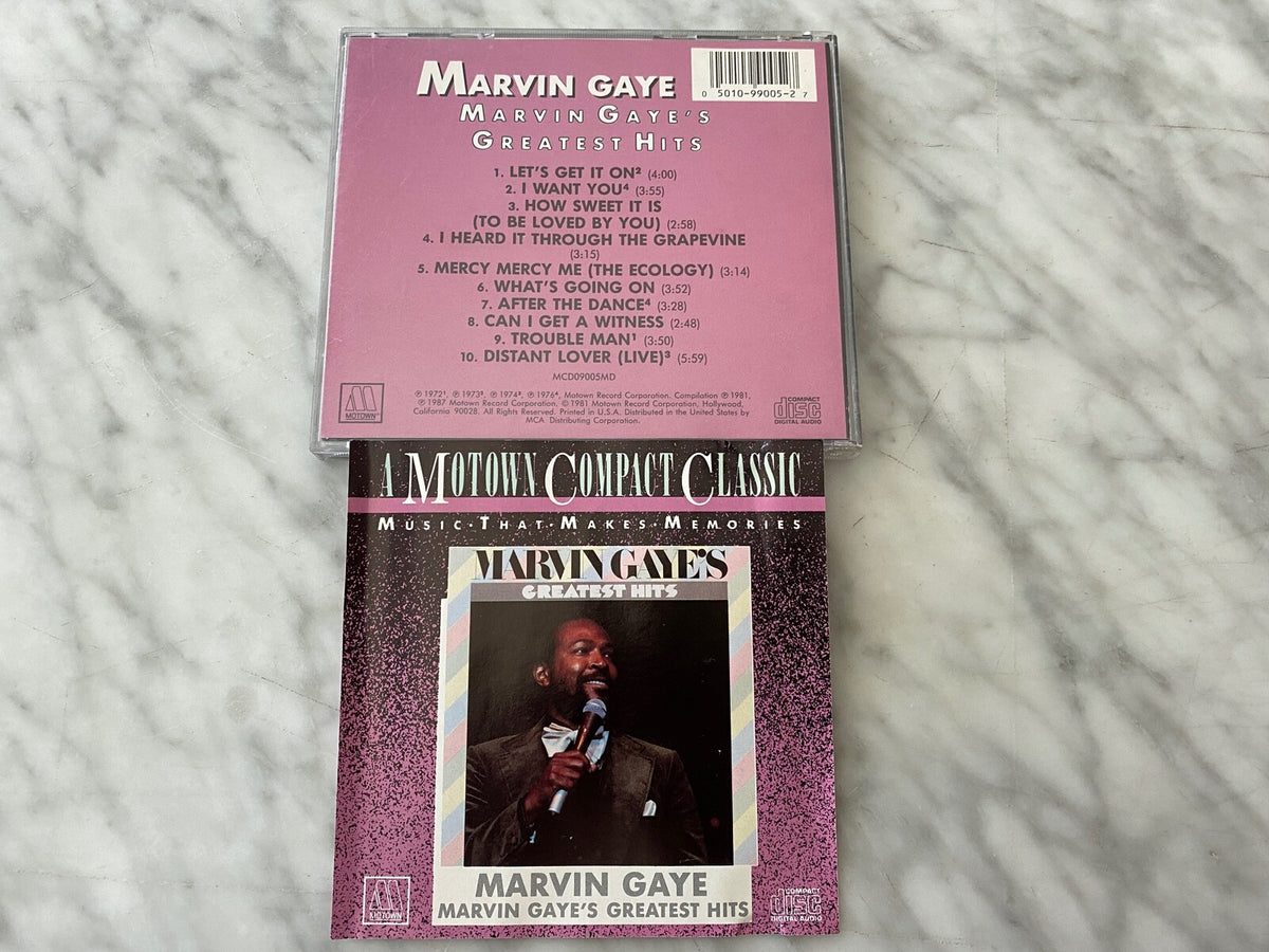Marvin Gaye – Greatest Hits (1987) [JAPAN TARGET ERA]
