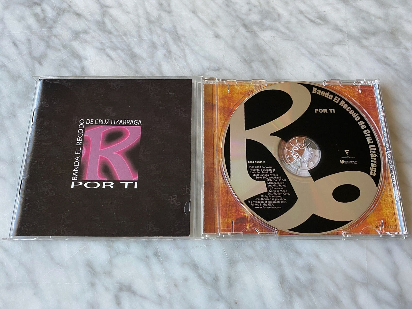 Banda El Recodo – De Cruz Lizarraga Por Ti (2003) [ORIGINAL USA PRESS]