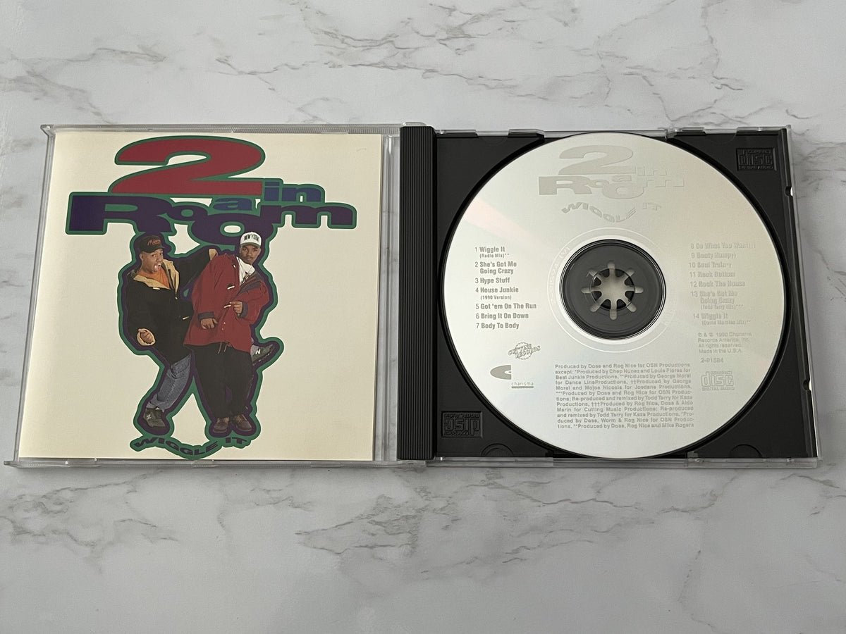 2 In A Room – Wiggle It (1990) [NIMBUS PRESS]
