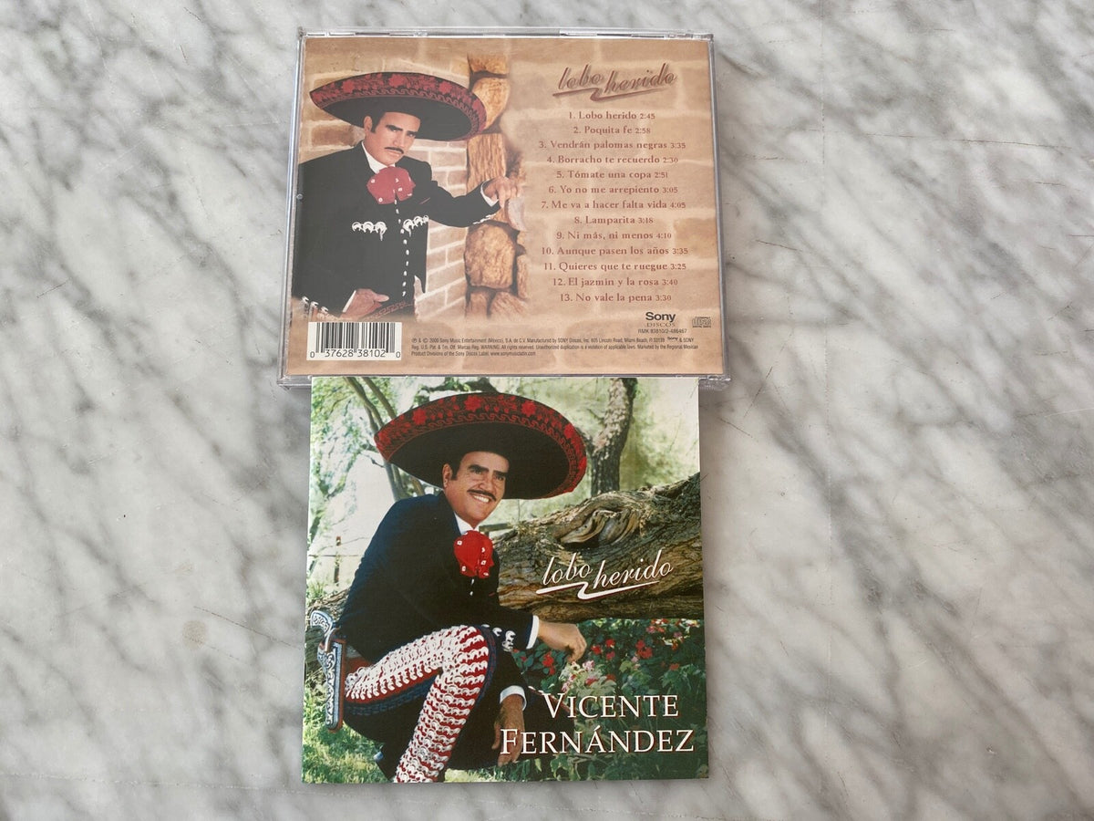 Vicente Fernandez – Lobo Herido (2000) [ORIGINAL USA PRESS]