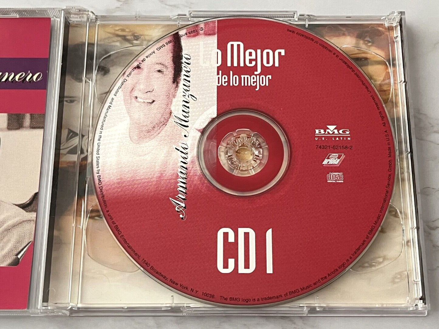 Armando Manzanero – Lo Mejor De Lo Mejor (1999) [ORIGINAL USA PRESS]