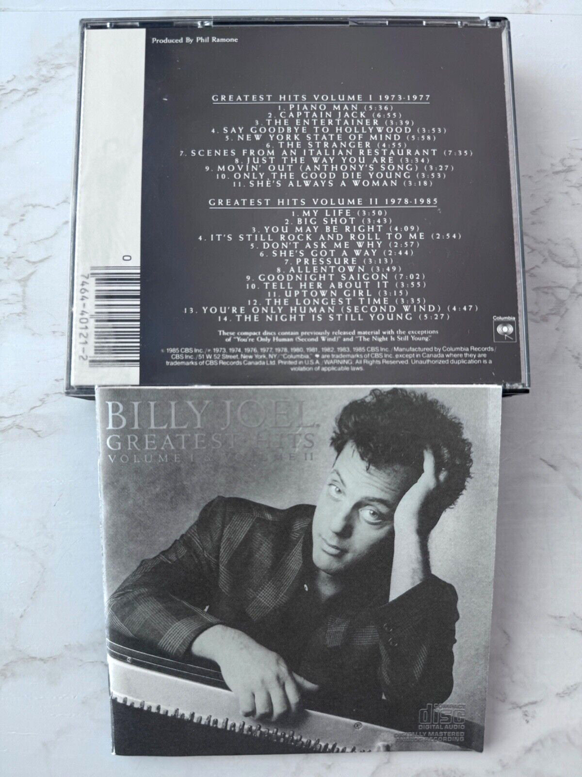 Billy Joel – Greatest Hits Vol. 1 & Vol. 2