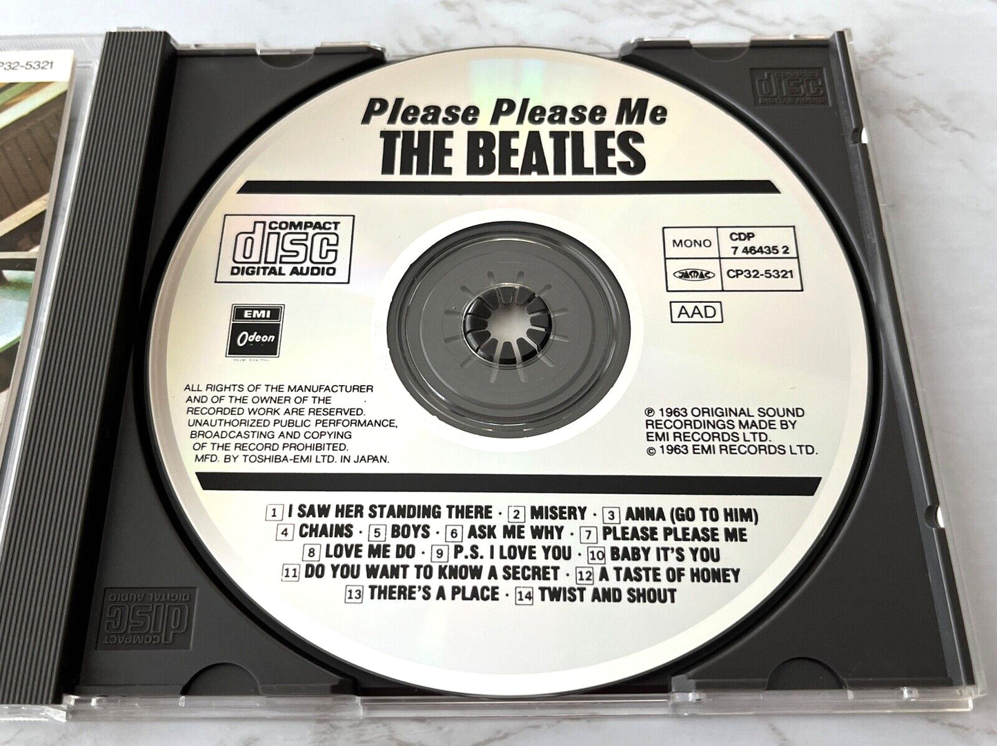 The Beatles – Please Please Me (1987) [JAPAN TARGET ERA]
